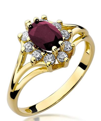 Bonore - Gold 585 - Ruby 1 ct ring