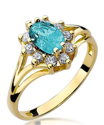 Bonore - Gold 585 - Topaz 0,9 ct ring