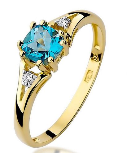 Bonore - Gold 585 - Topaz 0,7 ct ring