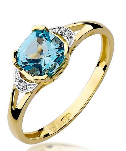Bonore - Gold 585 - Topaz 1,1 ct ring