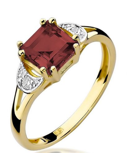 Bonore - Gold 585 - Garnet 1,3 ct ring