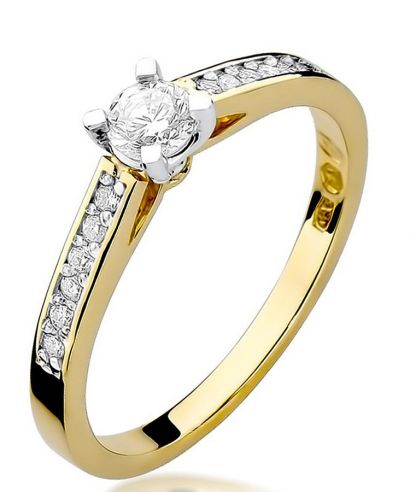 Bonore - Gold 585 - Diamond 0,3 ct ring