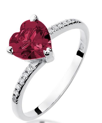 Bonore - White Gold 585 - Ruby 1,7 ct ring