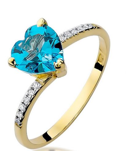 Bonore - Gold 585 - Topaz 1,2 ct ring