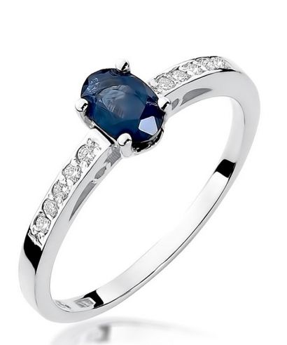 Bonore - White Gold 585 - Sapphire 0,7 ct ring