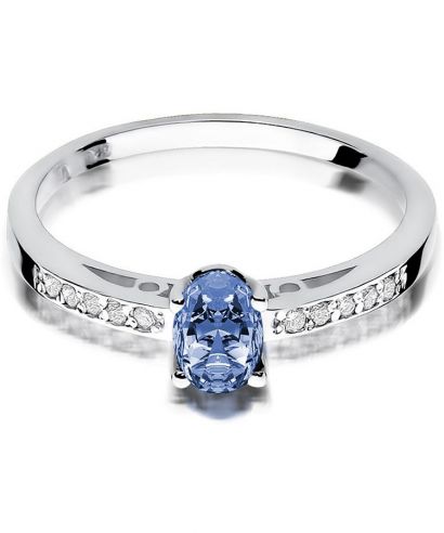 Bonore - White Gold 585 - Tanzanite 0,4 ct ring