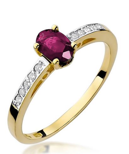 Bonore - Gold 585 - Ruby 0,6 ct ring
