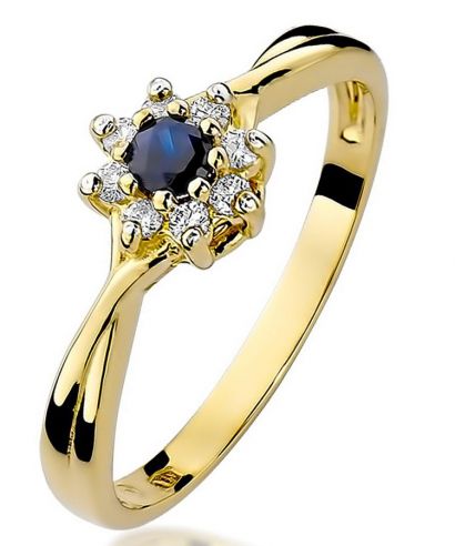 Bonore - Gold 585 - Sapphire 0,15 ct ring