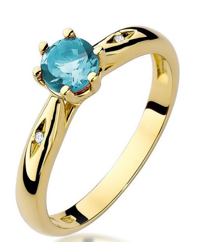 Bonore - Gold 585 - Topaz 0,5 ct ring