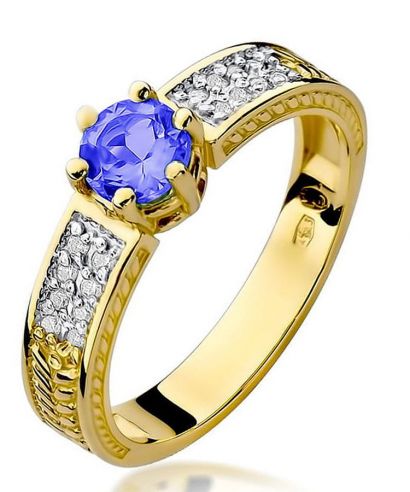 Bonore - Gold 585 - Tanzanite 0,5 ct ring