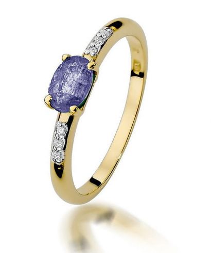 Bonore - Gold 585 - Tanzanite 0,4 ct ring