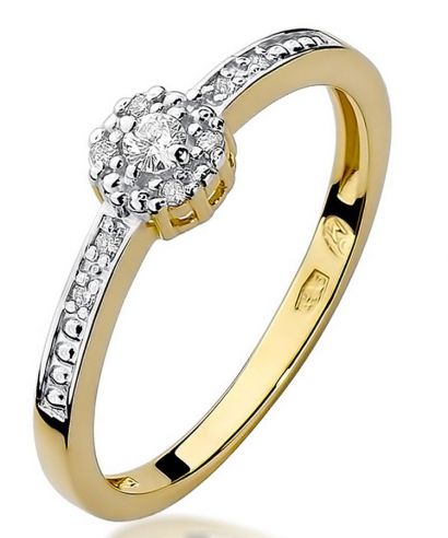 Bonore - Gold 585 - Diamond 0,02 ct ring