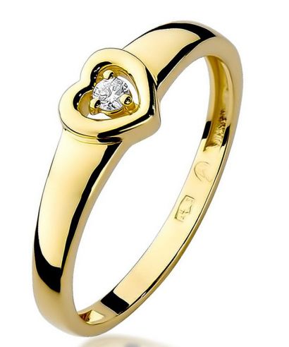 Bonore - Gold 585 - Diamond 0,04 ct ring