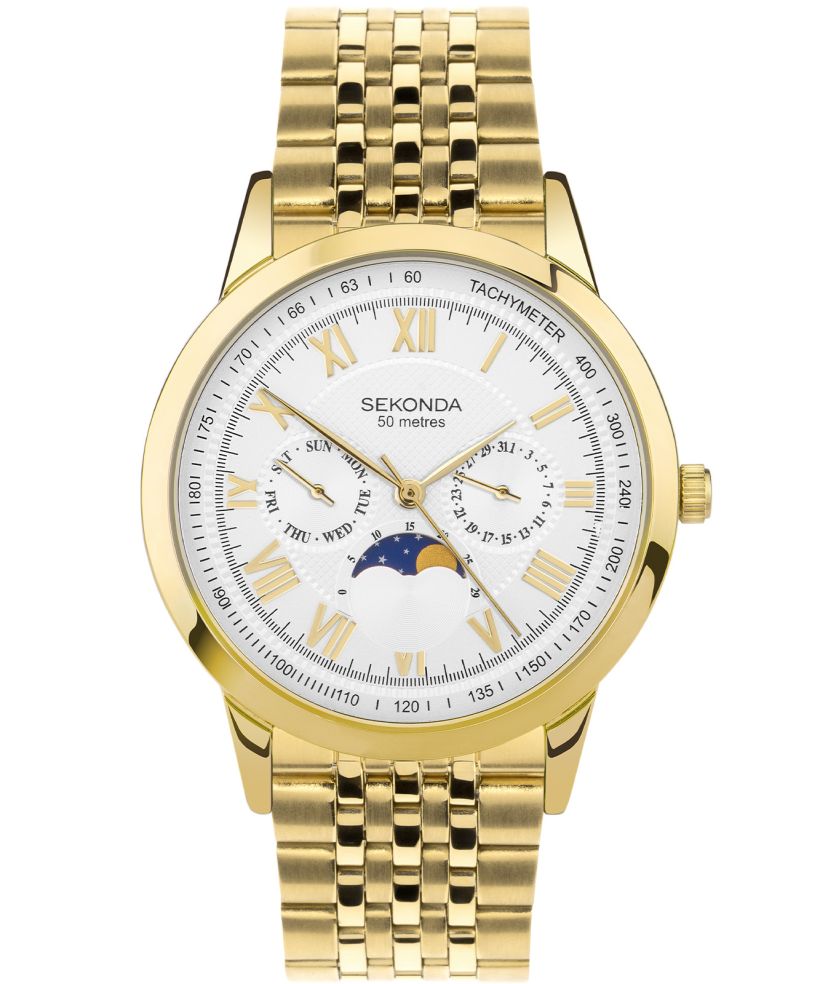 Sekonda Armstrong Moon Phase watch