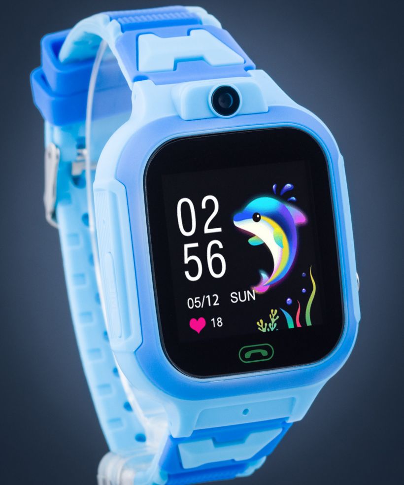 Pacific 33 4G LTE SIM Blue Kids' Smartwatch