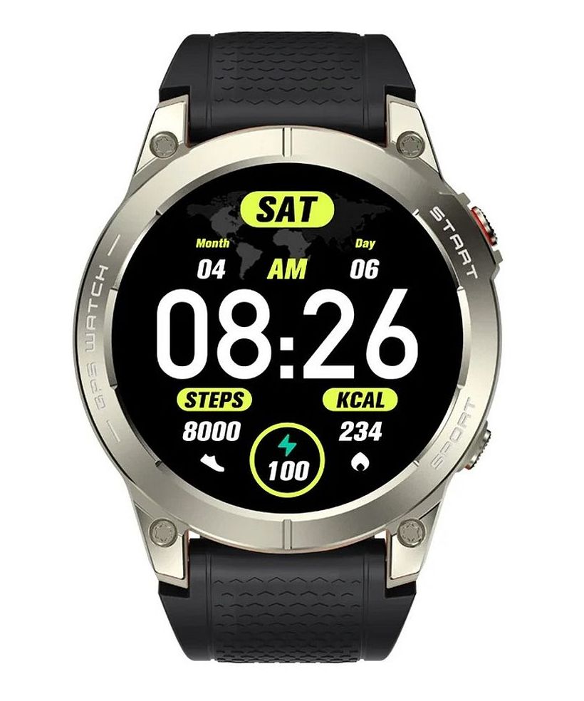 Manta Activ X GPS Silver SET Smartwatch