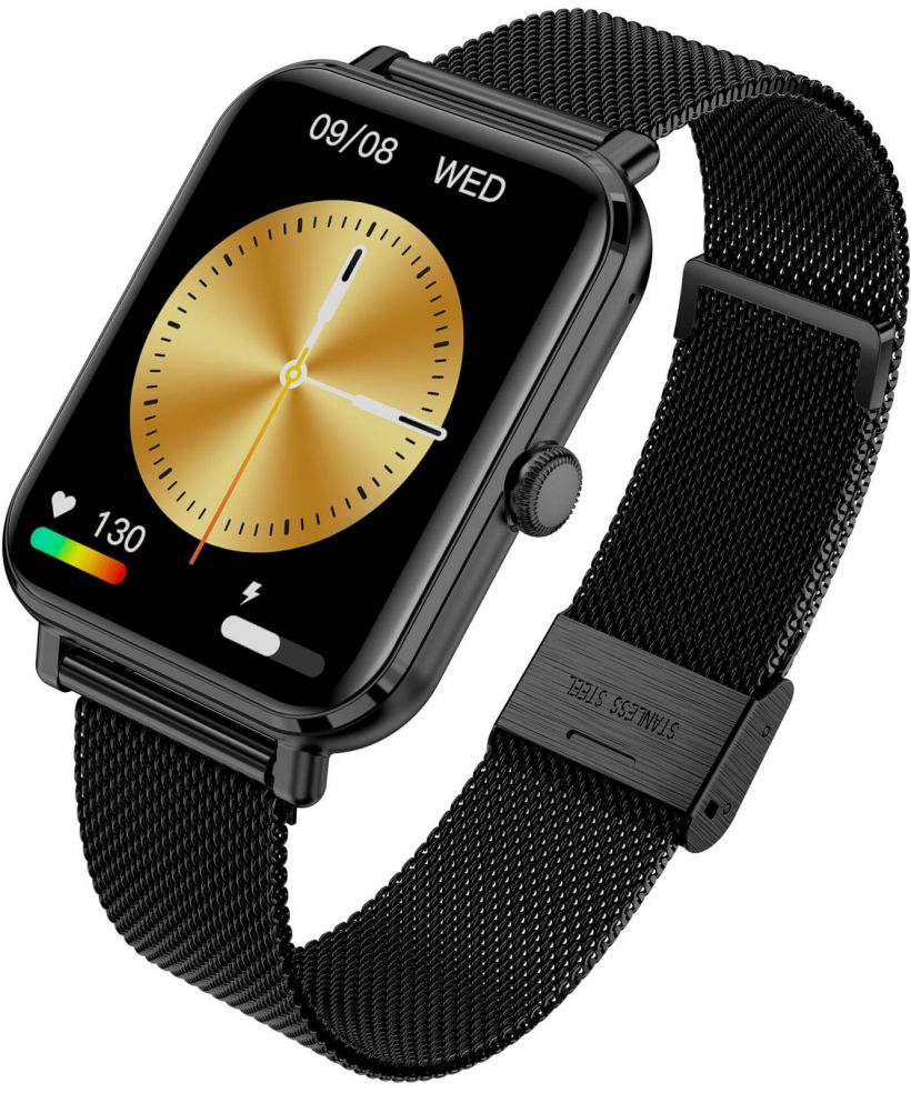 Garett GRC CLASSIC Black Steel Smartwatch							