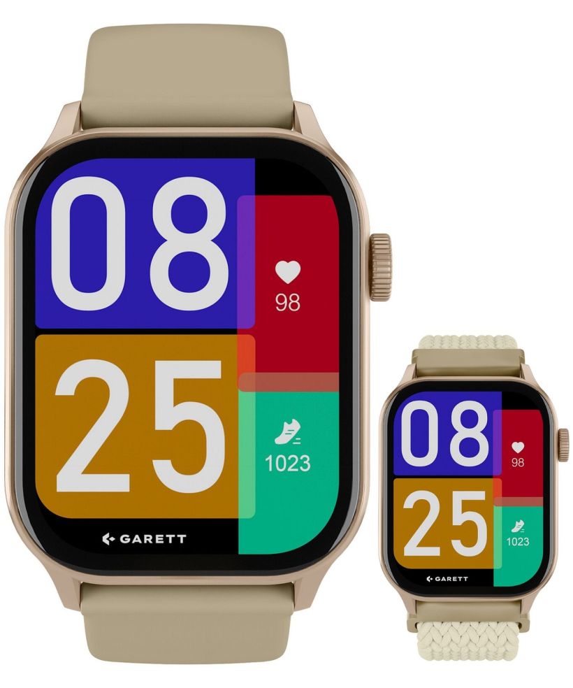 Garett Activity 3 Gold SET unisex smartwatch