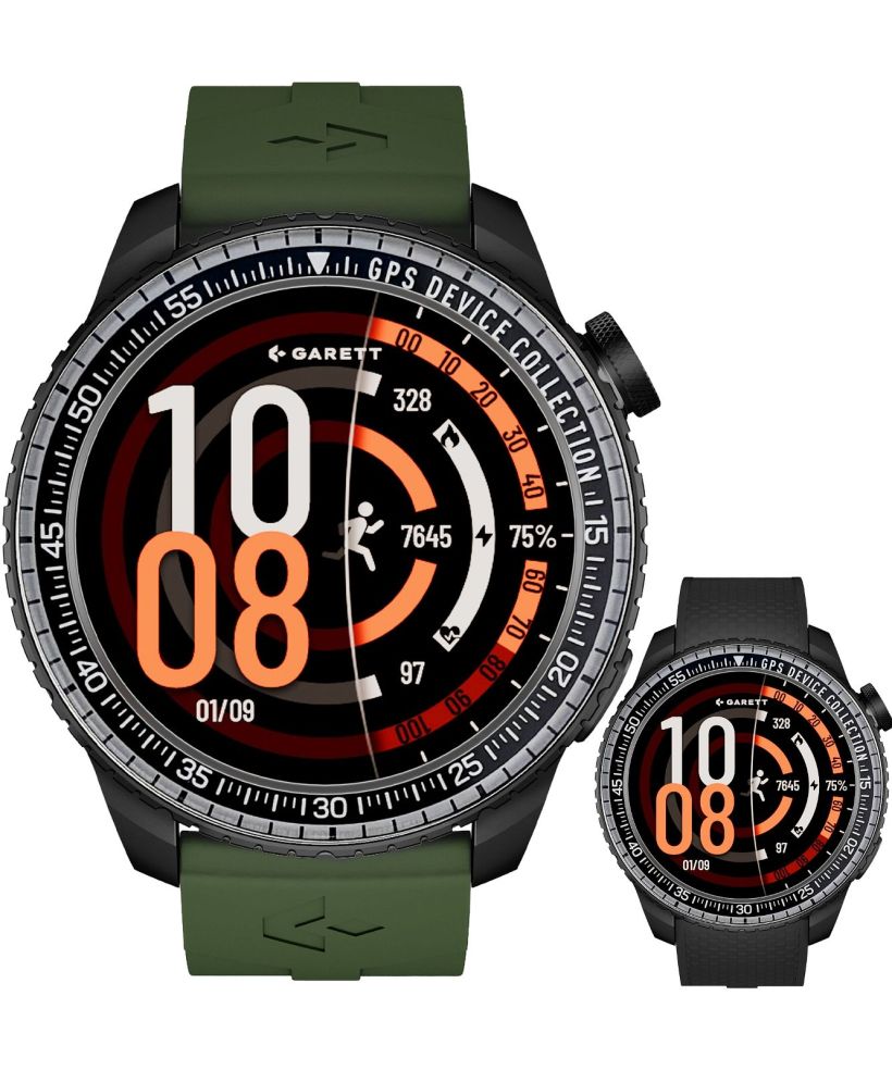 Garett Compass Black SET gents smartwatch