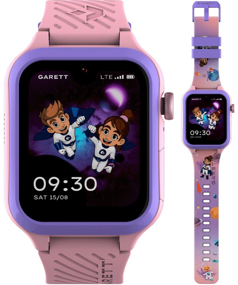 Garett Kids Essa AI 4G Pink SET kids smartwatch