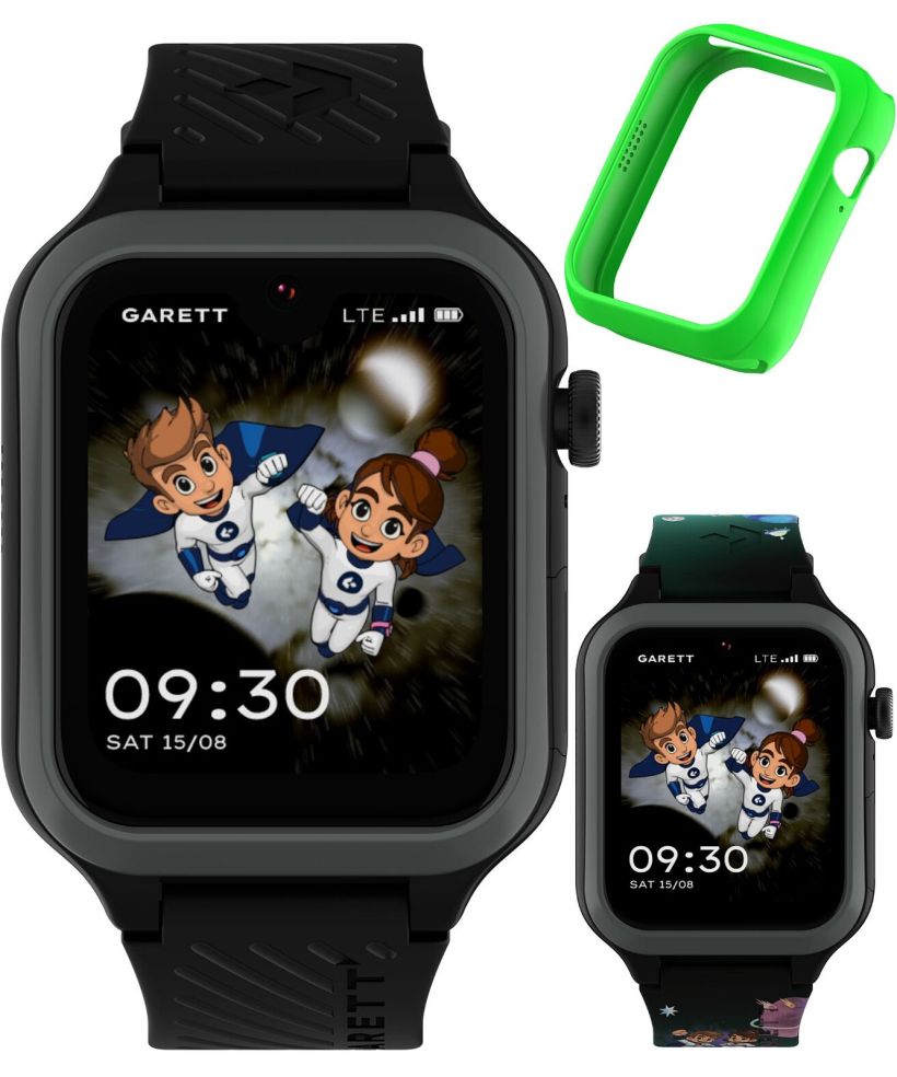 Garett Kids Essa Go 2 AI 4G Black kids smartwatch