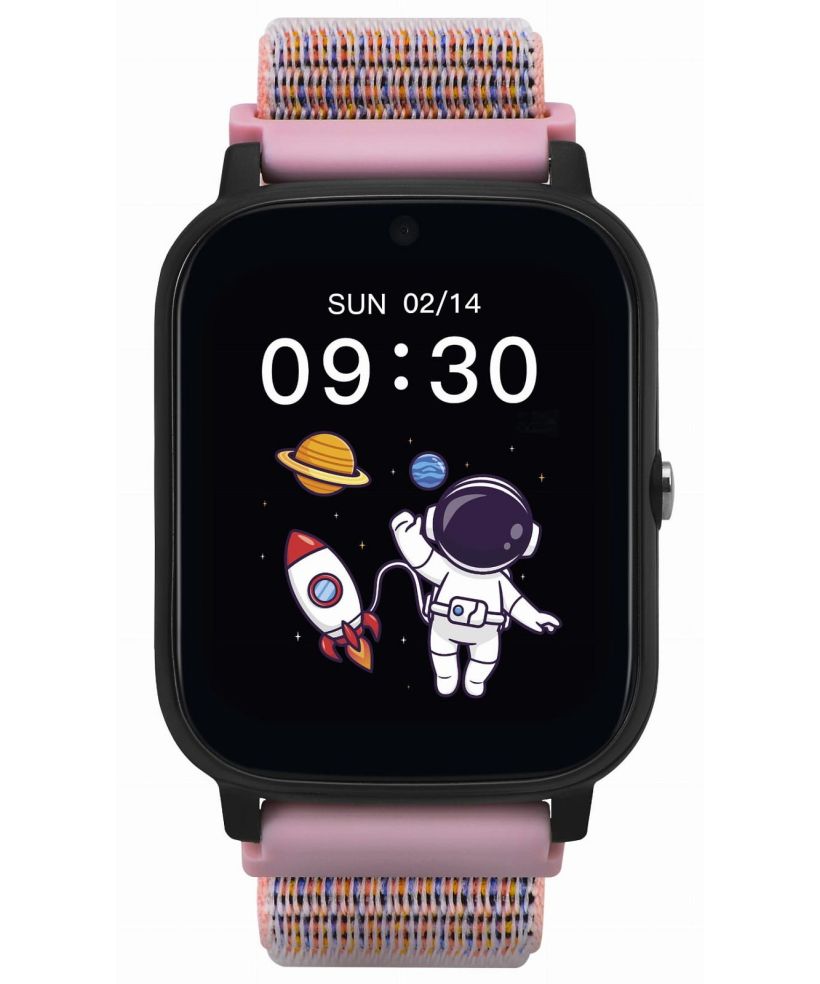 Garett Kids Tech 4G Pink Velcro kids smartwatch