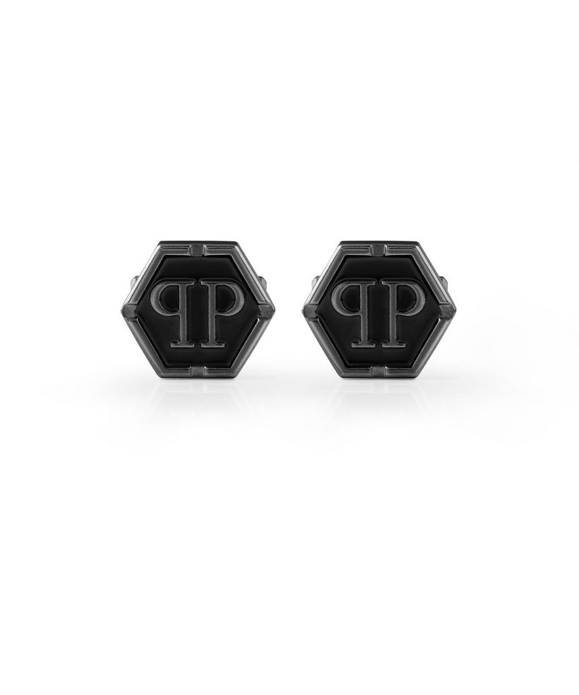 PHILIPP PLEIN Hexagon cufflinks