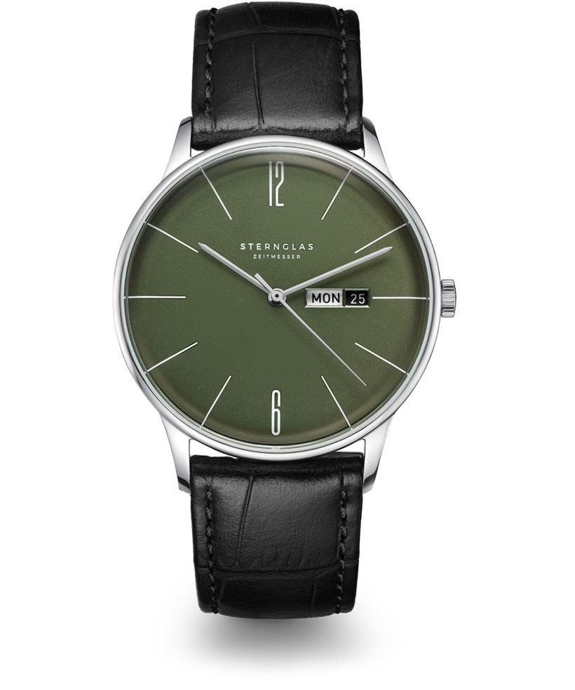 Sternglas Berlin Olive Green  watch