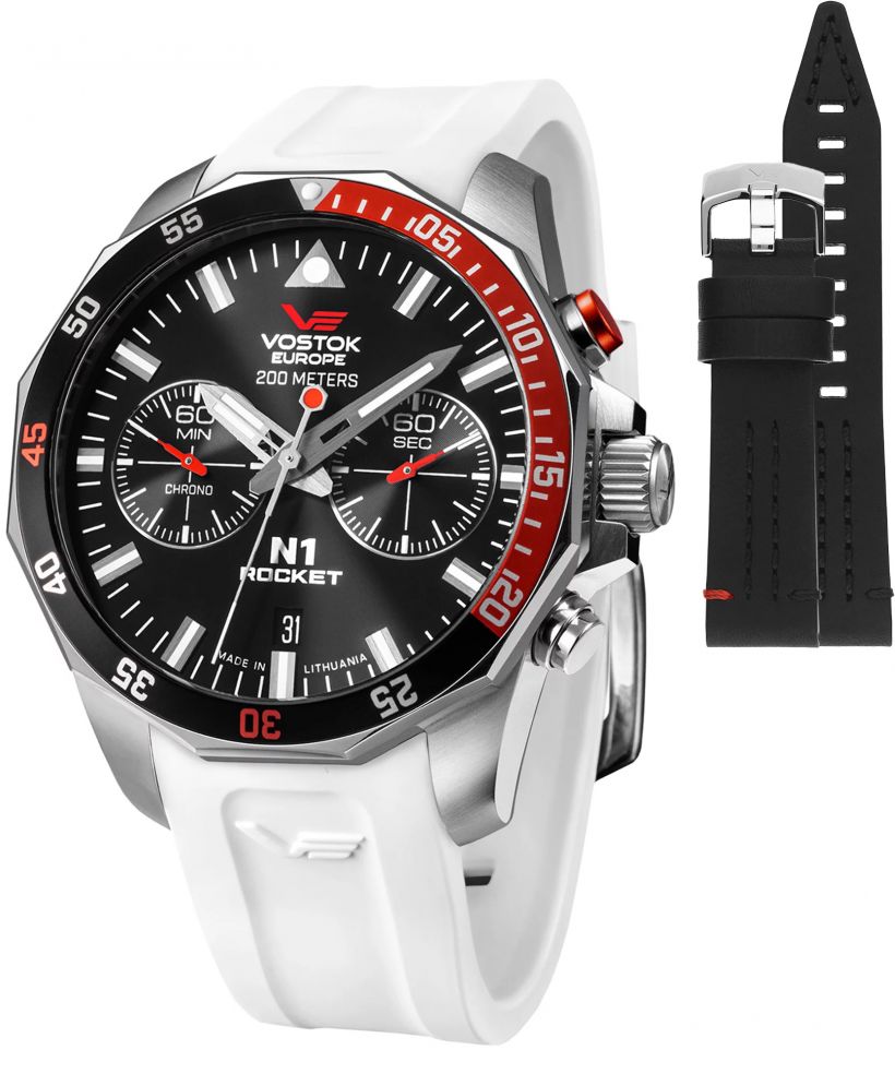 Vostok Europe Rocket N-1 Chrono Limited Edition + strap Vostok gents watch