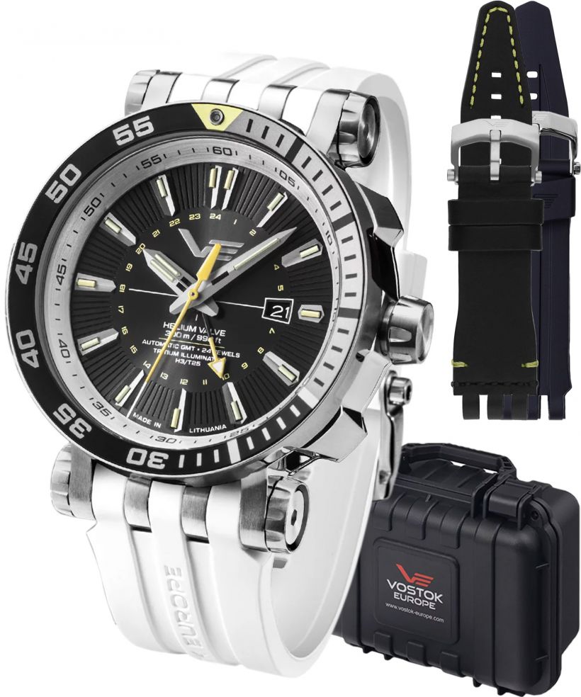 Vostok Europe Energia GMT Limited Edition + 2 straps Vostok gents watch