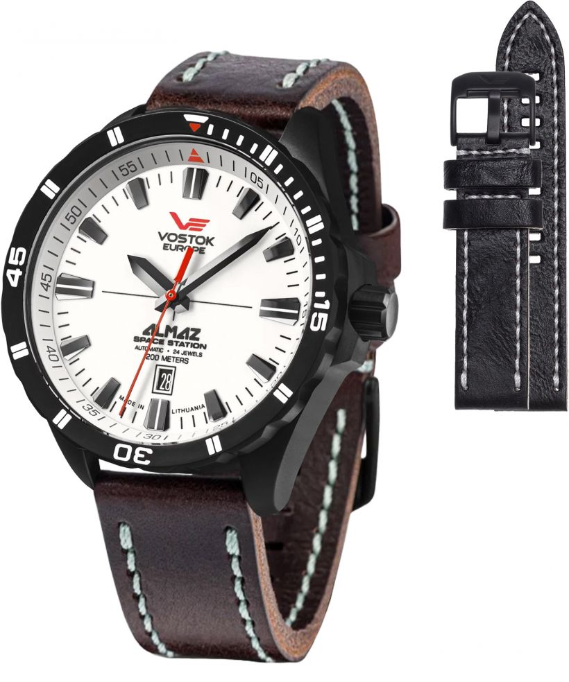 Vostok Europe Almaz Space Station Limited Edition + strap Vostok gents watch