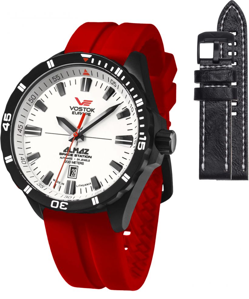 Vostok Europe Almaz Space Station Limited Edition + strap Vostok gents watch