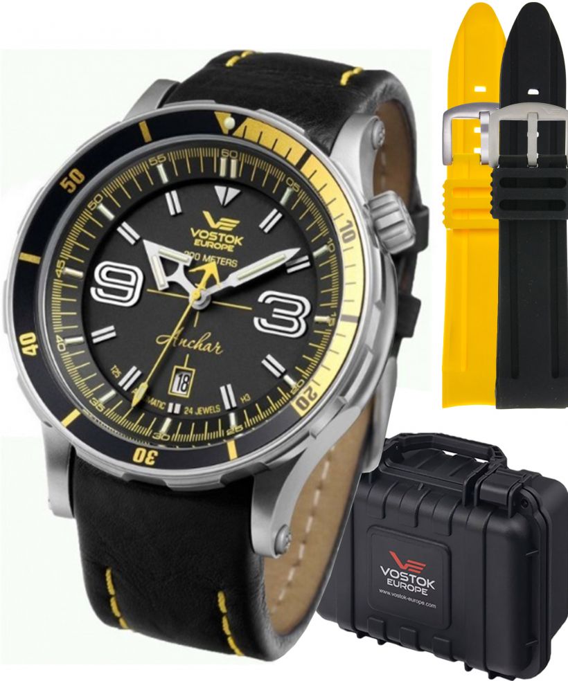 Vostok Europe Anchar Automatic Limited Edition + 2 straps Vostok gents watch