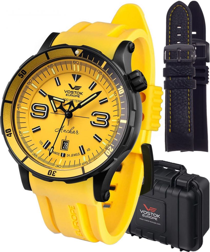 Vostok Europe Anchar Chrono Limited Edition + 2 straps Vostok gents watch