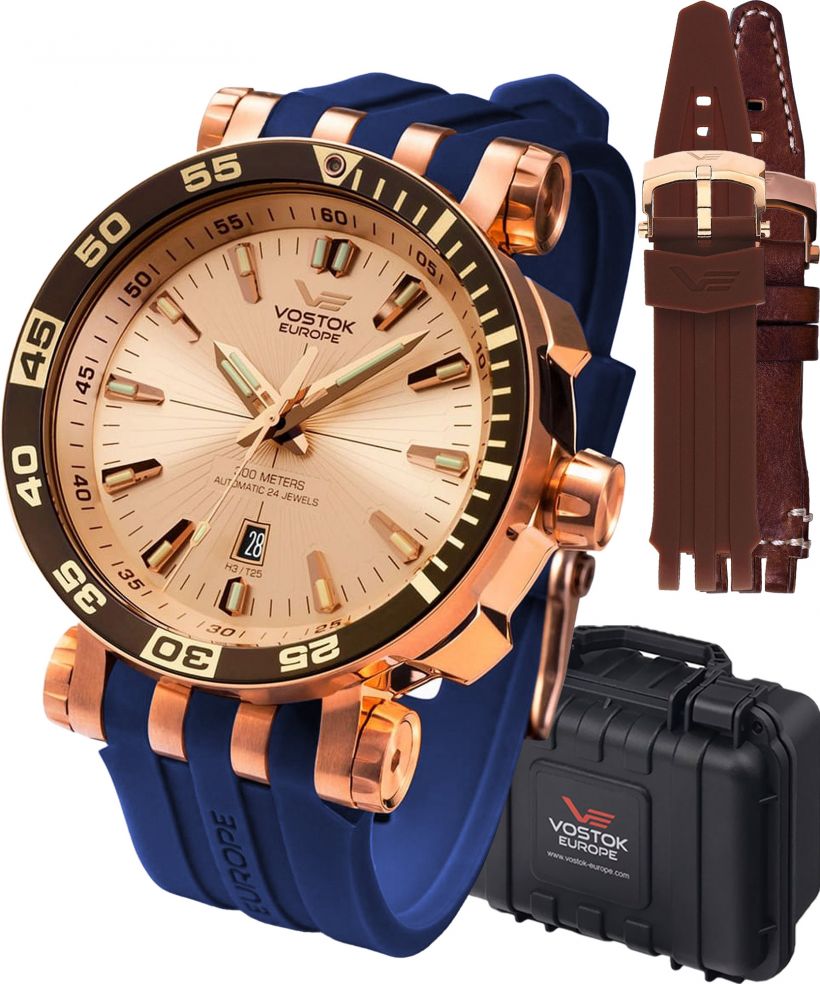 Vostok Europe Energia Rocket Automatic Limited Edition + 2 straps Vostok gents watch