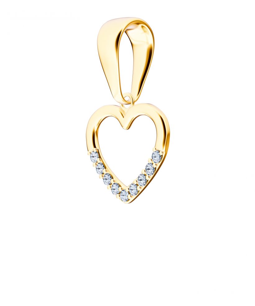 Bonore - Gold 585 - Cubic Zirconia pendant