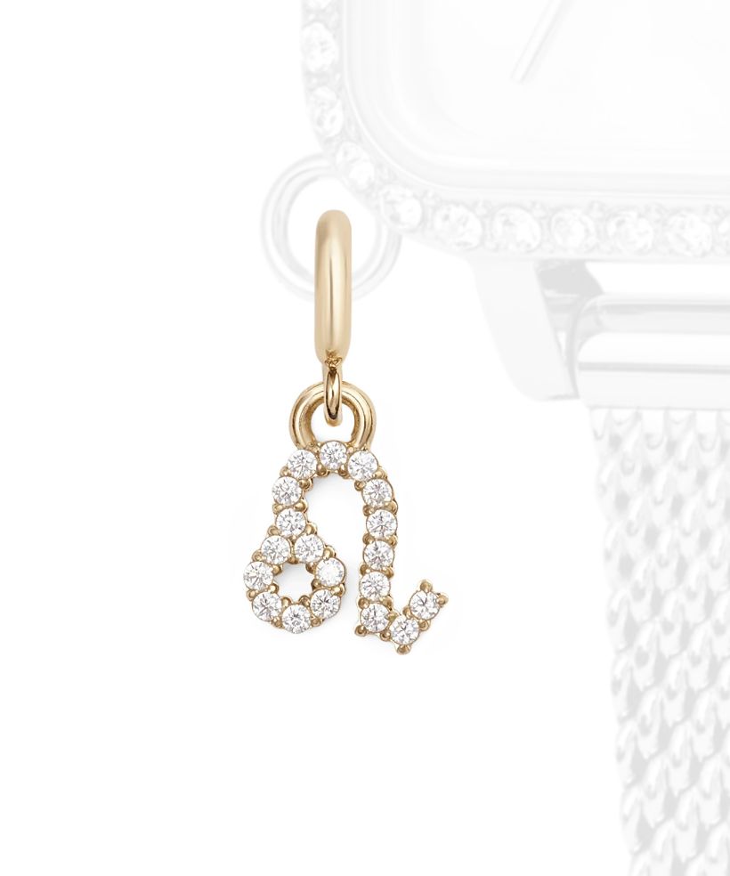 Daniel Wellington Charm Gold Leo pendant