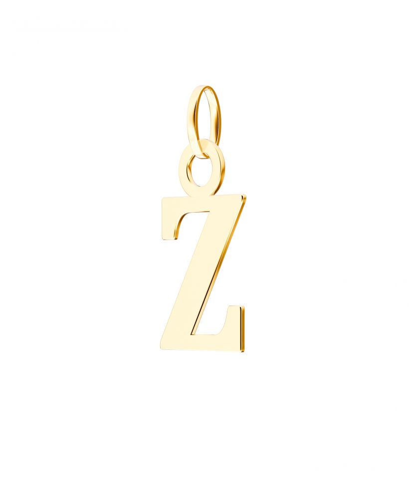 Bonore - Gold 585 - Letter Z 17 mm pendant