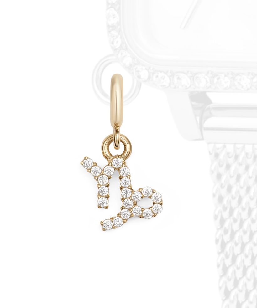 Daniel Wellington Charm Gold Capricorn pendant