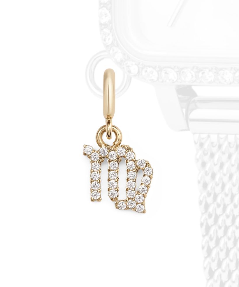 Daniel Wellington Charm Gold Virgo pendant