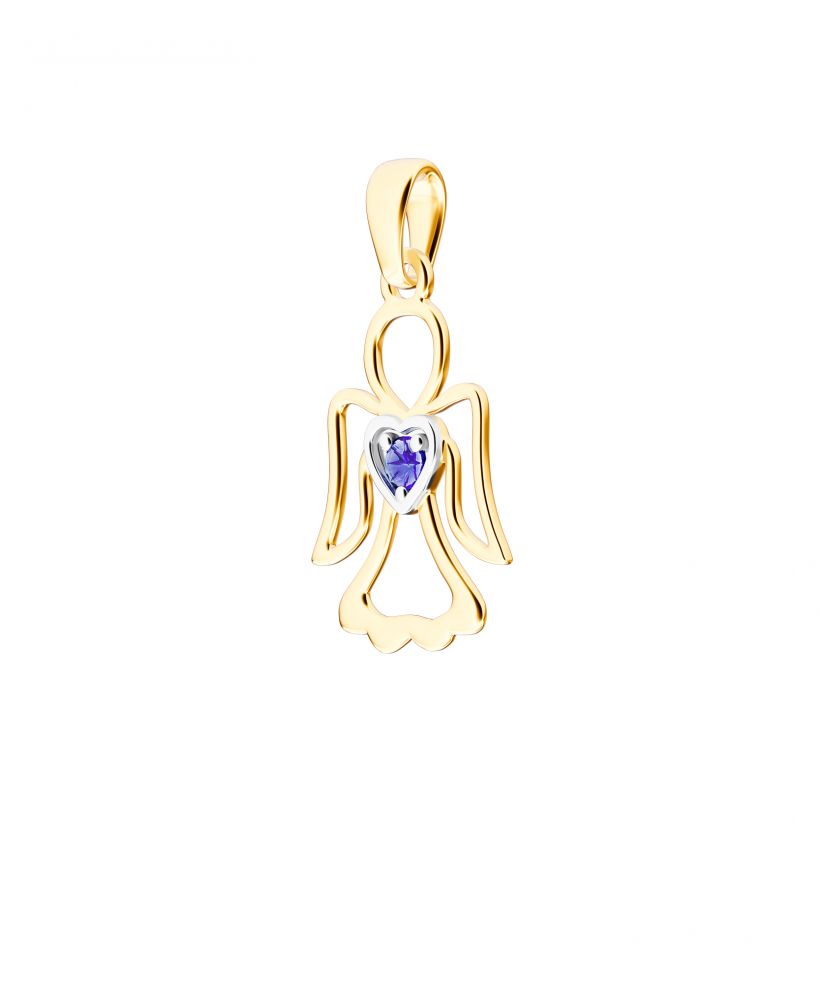 Bonore - Gold 585 - Cubic Zirconia pendant
