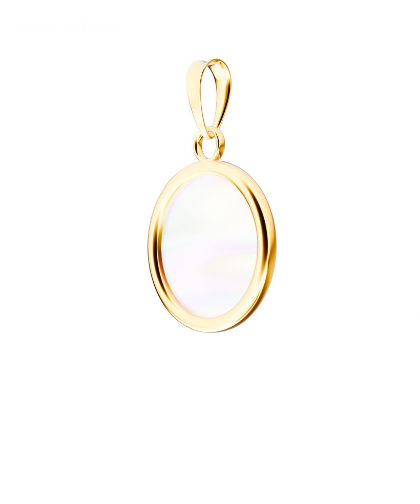 Bonore - Gold 585 - Nacre pendant