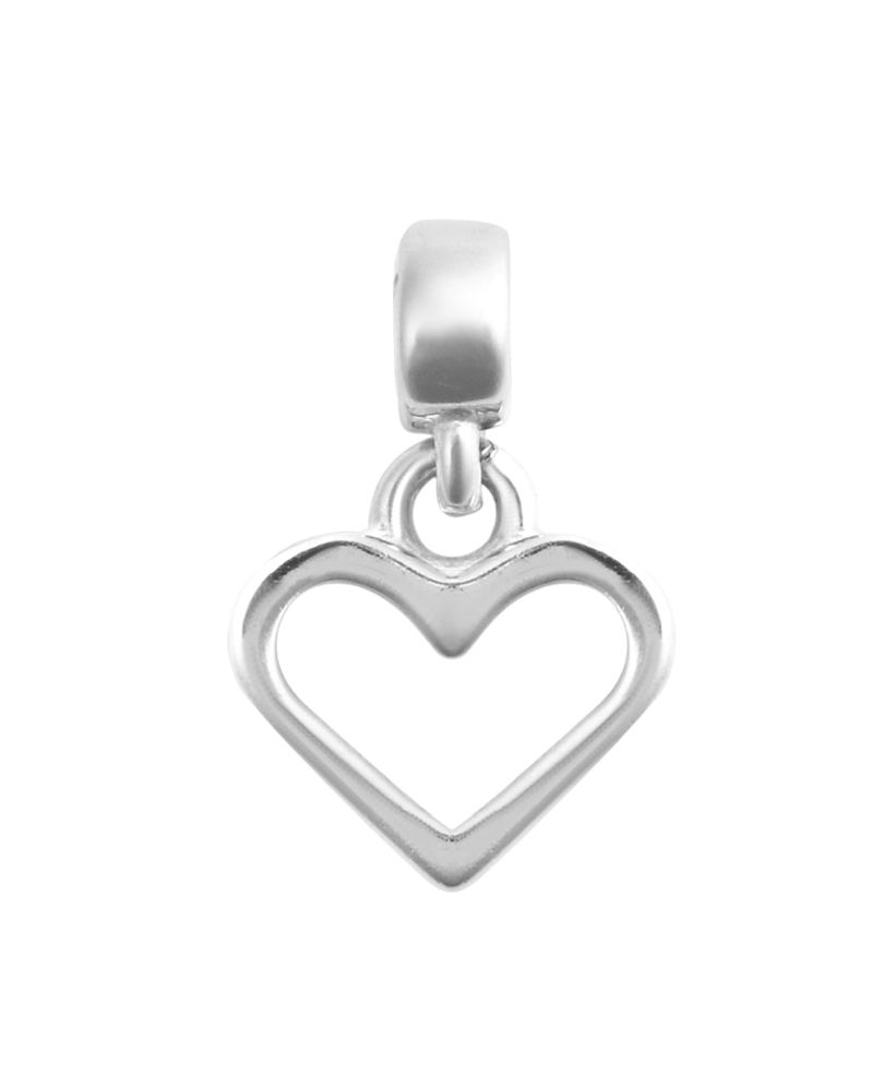 Daniel Wellington Heart Contour Charm Silver pendant