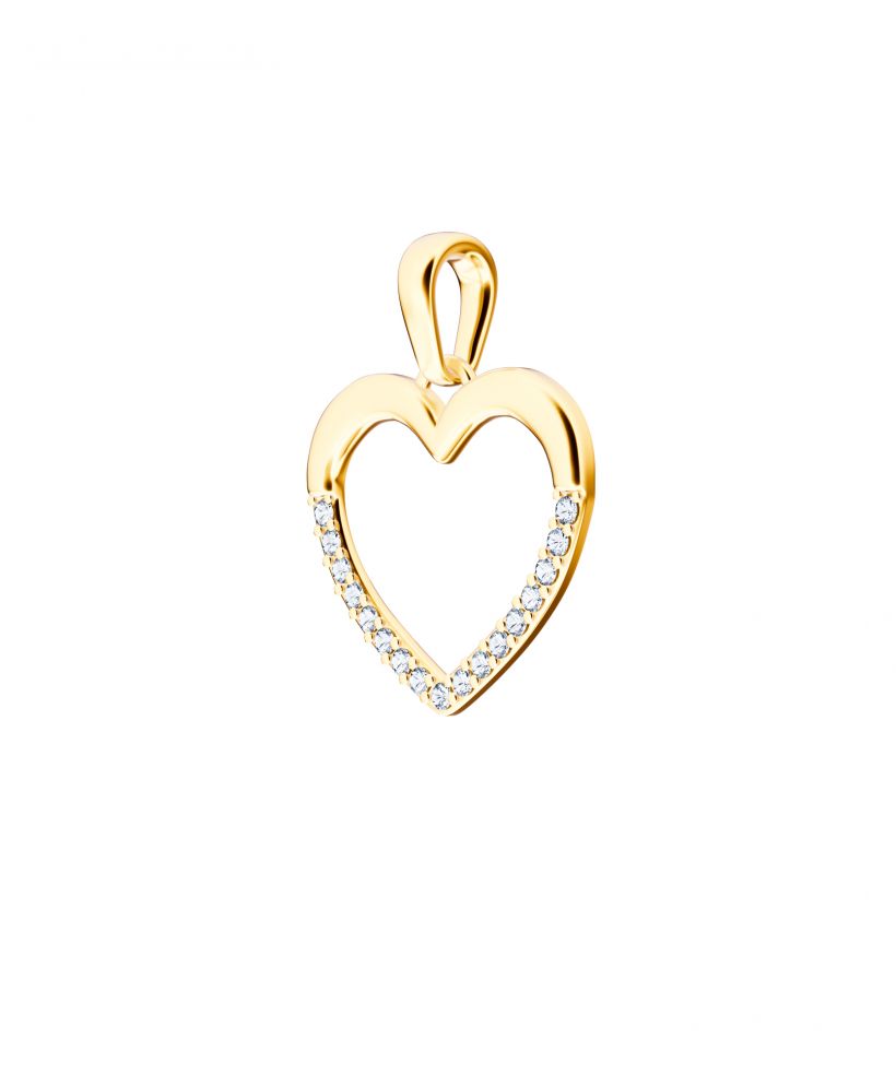 Bonore - Gold 585 - Cubic Zirconia pendant