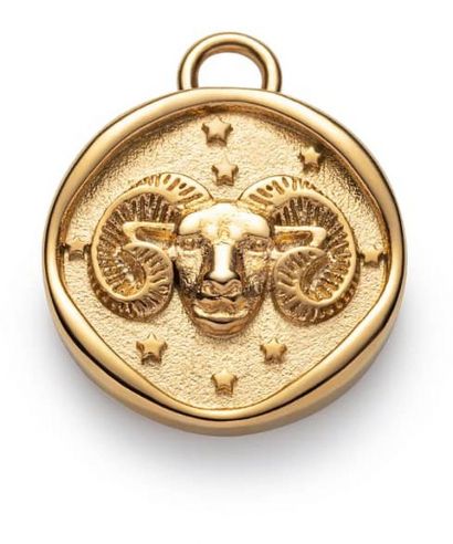 Paul Hewitt Aries Charm Gold pendant