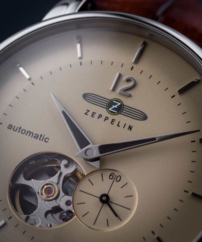 Zeppelin LZ120 Open Heart Automatic  watch