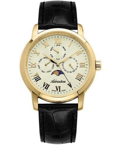 Adriatica Moon Phases Men's Watch