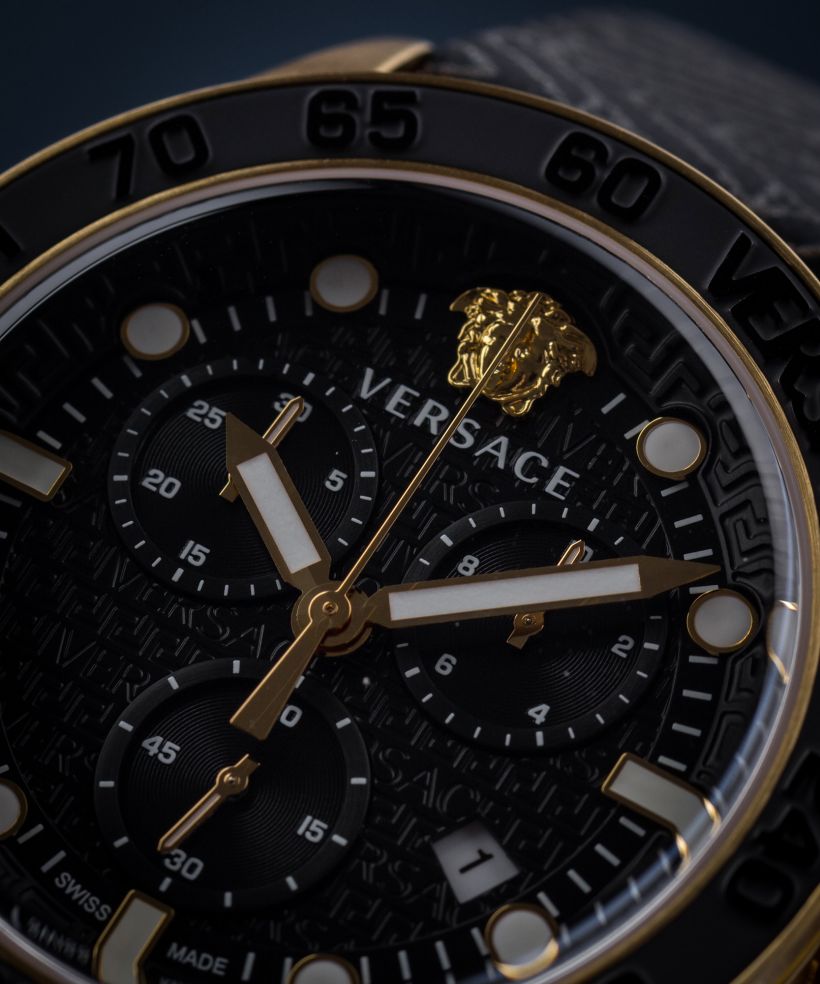 Versace Greca Dome Chronograph watch