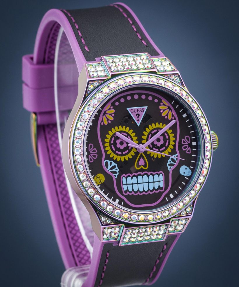 Guess Day of The Dead Santa Muerte  watch