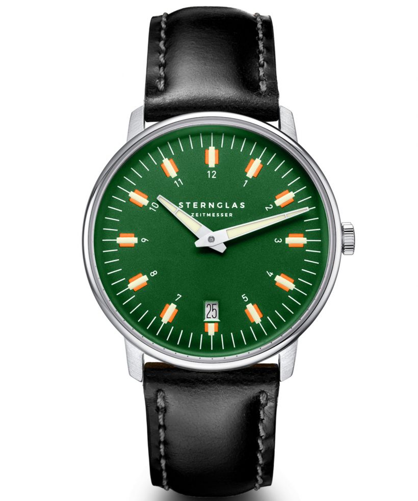 Sternglas Egor Green Silver watch